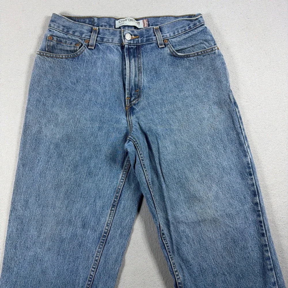 VTG Levis‎ 560 Jeans Men W30 Comfort Fit Blue Medium Wash Denim Relaxed Fit Y2K